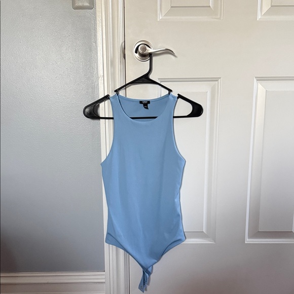 Express Light Blue Women's Bodysuit - Picture 1 of 3